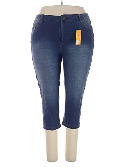 Avenue Jeggings In Blue