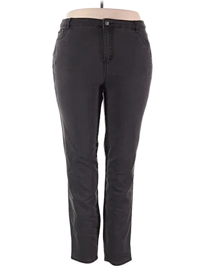 Pre-owned Avenue Jeggings In Gray
