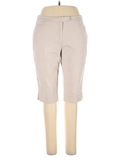 Pre-owned Avenue Khaki Pant In Brown