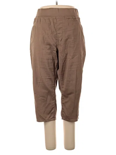 Pre-owned Avenue Khaki Pant In Brown