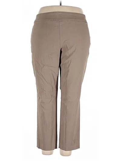 Pre-owned Avenue Khaki Pant In Brown