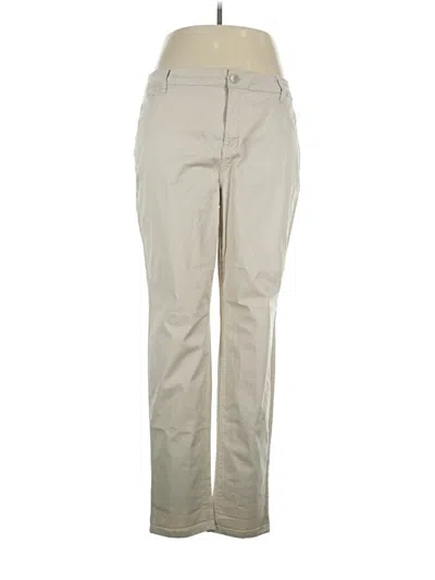 Pre-owned Avenue Khaki Pant In Tan