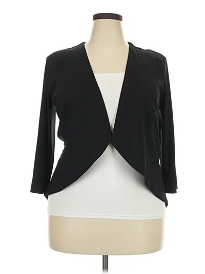 Pre-owned Avenue Kimono In Black