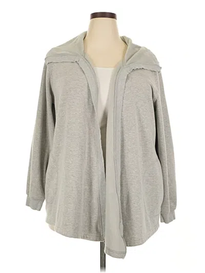Pre-owned Avenue Kimono In Gray