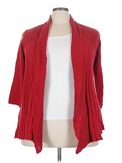 Pre-owned Avenue Kimono In Red