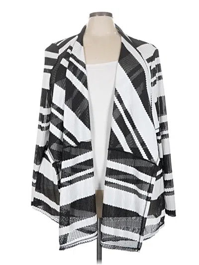Pre-owned Avenue Kimono In Silver
