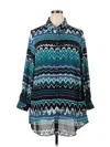 Avenue Long Sleeve Blouse In Multi