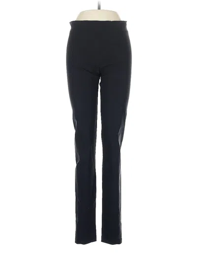 Pre-owned Avenue Montaigne Active Pants In Black