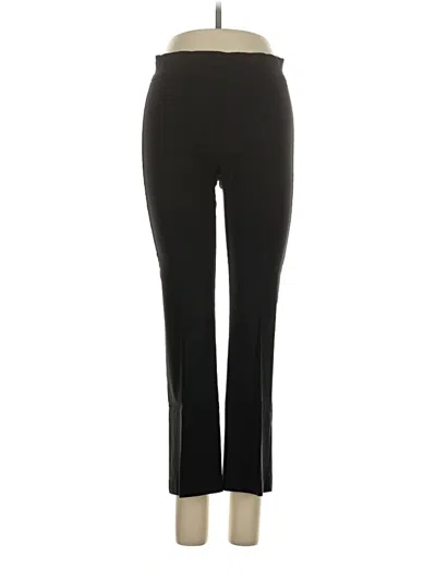 Pre-owned Avenue Montaigne Active Pants In Black