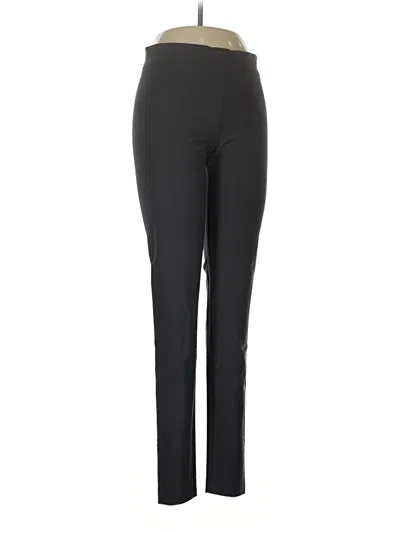 Pre-owned Avenue Montaigne Active Pants In Black