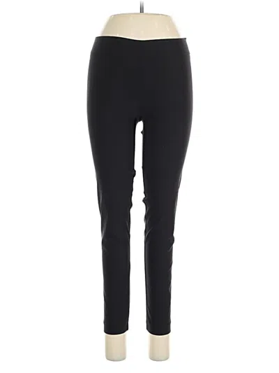 Pre-owned Avenue Montaigne Active Pants In Black