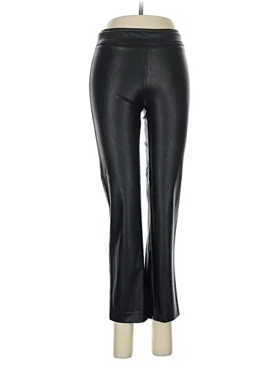 Pre-owned Avenue Montaigne Active Pants In Black