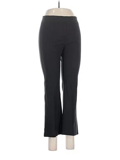 Pre-owned Avenue Montaigne Active Pants In Black