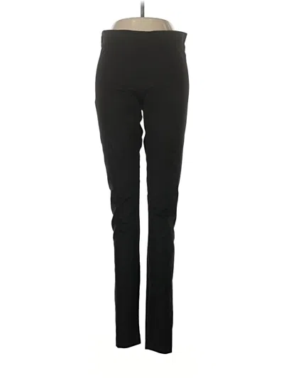 Pre-owned Avenue Montaigne Active Pants In Black