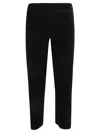 Avenue Montaigne Alex Velvet Trousers In Black