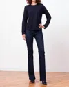 Avenue Montaigne Max Freedom Pant In Navy
