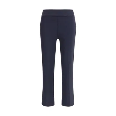 Avenue Montaigne Blue Polyamide Casual Pants