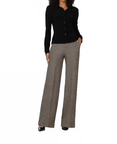 Avenue Montaigne Carla Straight-leg Pants In Prestige In Gray