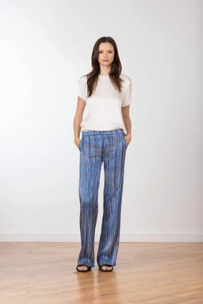 Avenue Montaigne Castel Pants In Riviera In Multi