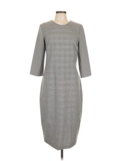Pre-owned Avenue Montaigne Casual Dress In Gray