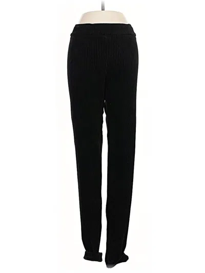 Pre-owned Avenue Montaigne Casual Pants In Black