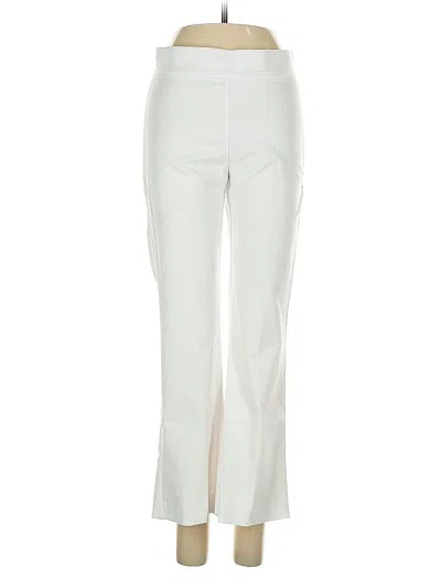 Avenue Montaigne Casual Pants In White