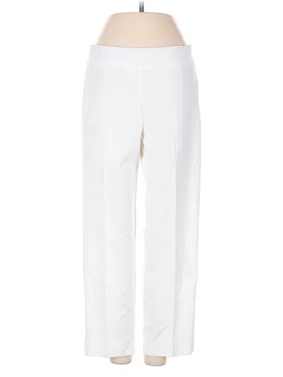 Pre-owned Avenue Montaigne Casual Pants In White