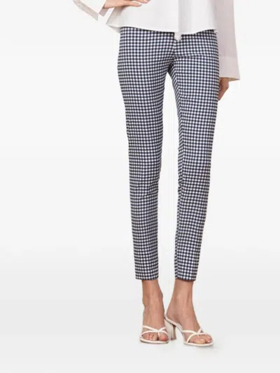 Avenue Montaigne Colette Checked-pattern Trousers In Multi