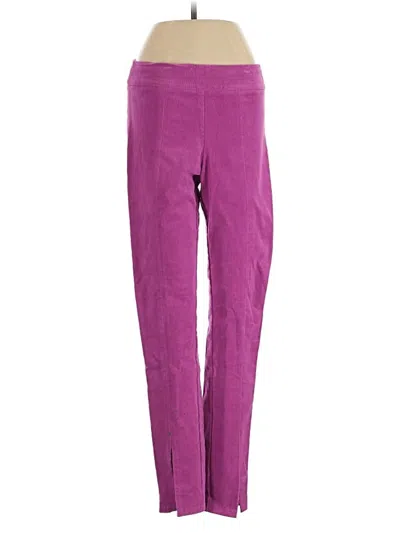 Avenue Montaigne Cord Pant In Purple