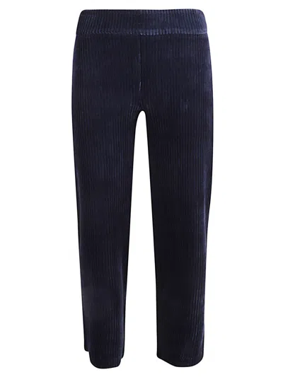 Avenue Montaigne Corduroy Cropped Trousers In White