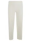 Avenue Montaigne Alex Velvet Trousers In White