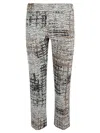 Avenue Montaigne Cotton Blend Trousers