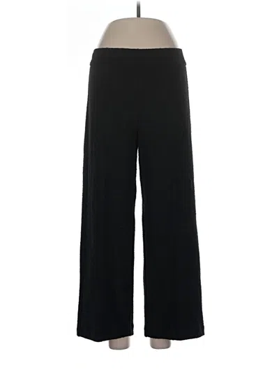Pre-owned Avenue Montaigne Dress Pants In Black