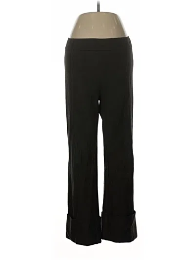 Pre-owned Avenue Montaigne Dress Pants In Black