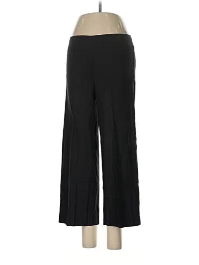 Pre-owned Avenue Montaigne Dress Pants In Black