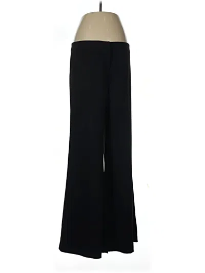 Pre-owned Avenue Montaigne Dress Pants In Black