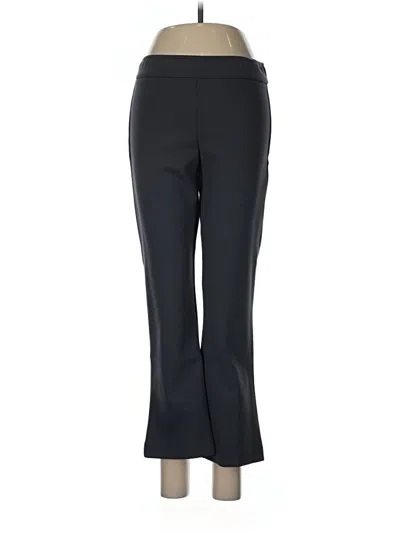 Pre-owned Avenue Montaigne Dress Pants In Black