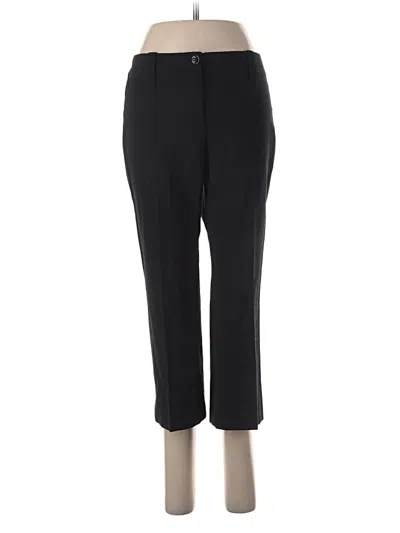 Pre-owned Avenue Montaigne Dress Pants In Black