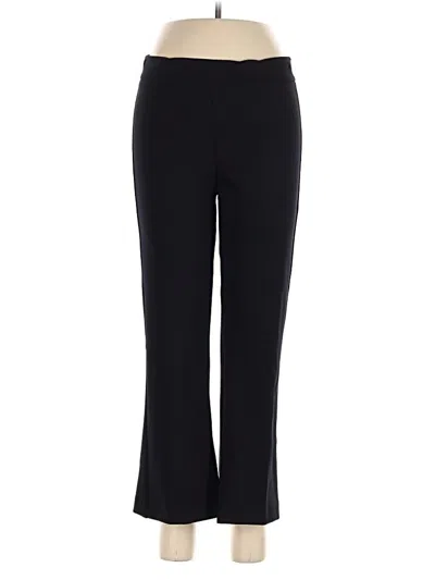 Pre-owned Avenue Montaigne Dress Pants In Black