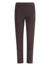 Avenue Montaigne Elasticated Freedom Pants In Brown
