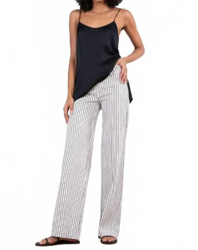 Avenue Montaigne Flavia Bistro Pants In Navy In Multi