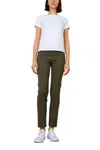Avenue Montaigne Franco Ankle Pant In Olive In Green