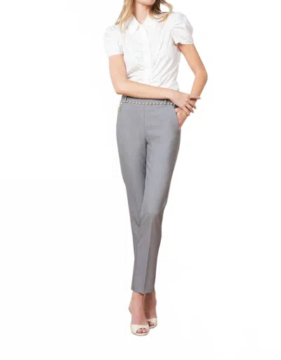 Avenue Montaigne Gin Pant In Heather Grey In Gray