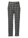 Avenue Montaigne Joan Slim-fit Trousers In Black