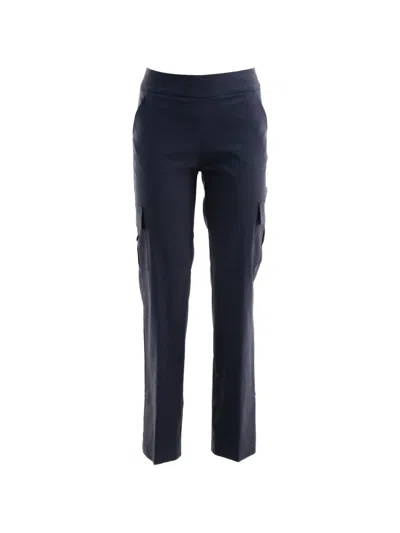 Avenue Montaigne Kool Cargo Pants In Blue