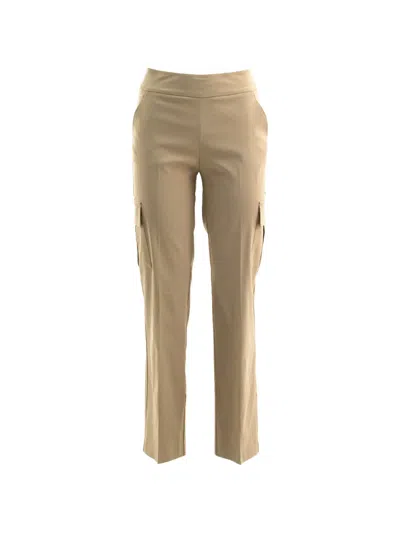 Avenue Montaigne Kool Cargo Pants In Brown