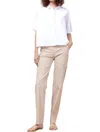 Avenue Montaigne Kool Signature Pants In Khaki In Green