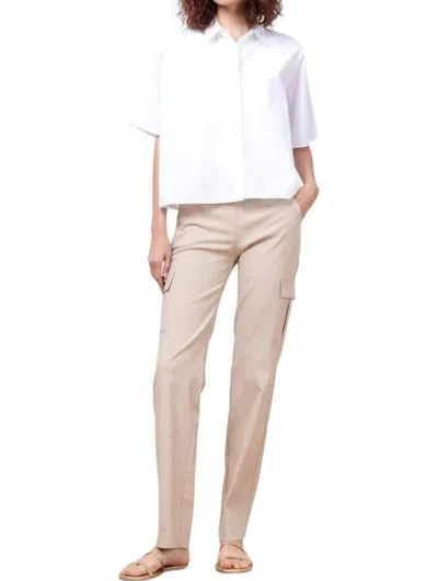 Avenue Montaigne Kool Signature Pants In Khaki In Neutral