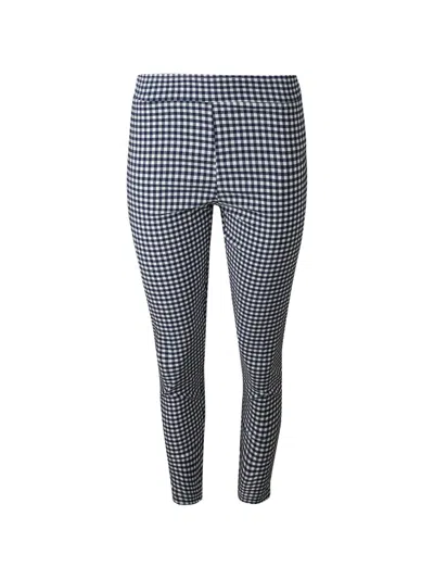 Avenue Montaigne Leo Cropped Trousers In Blue