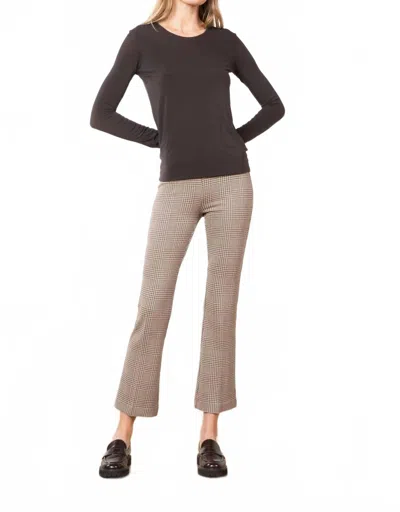 Avenue Montaigne Leo Flare Cut Pants In Draft In Neutral